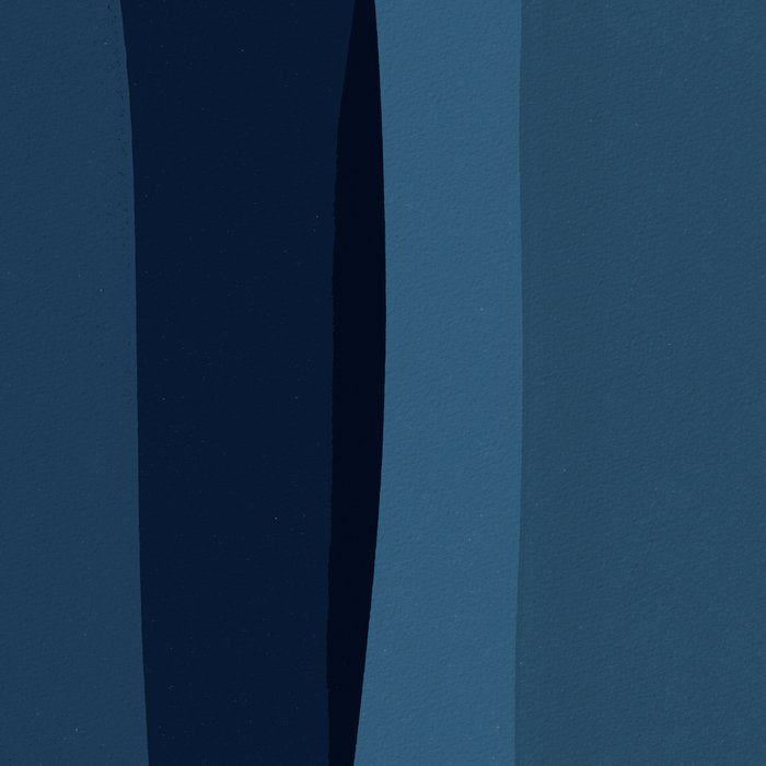 Modern Blue, Blue Painting, Blue Ombre Coffee Mug Gallery Image 2