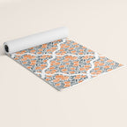 Tangerine Lattice Dreams Yoga Mat Gallery Image 2