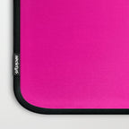 Solid neon pink  Laptop Sleeve Gallery Image 3