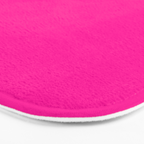 Solid neon pink  Bath Mat Gallery Image 3