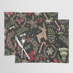 Magical Christmas - Black Placemat Gallery Image 1