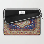 Wonderfully Detailed Persian Rug Oriental Victorian Style Carpet Design Laptop Sleeve Gallery Image 2