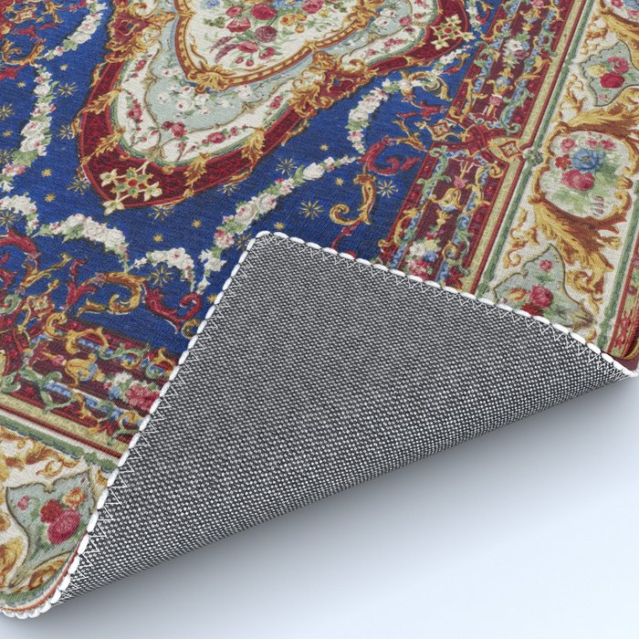 Wonderfully Detailed Persian Rug Oriental Victorian Style Carpet Design Rug Gallery Image 4