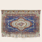 Wonderfully Detailed Persian Rug Oriental Victorian Style Carpet Design Wall Hanging Gallery Image 1