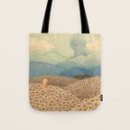 Diasy Fields Tote Bag Gallery Image 1