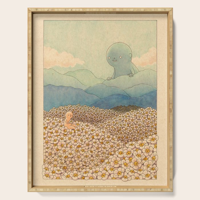 Diasy Fields Serving Tray Gallery Image 1