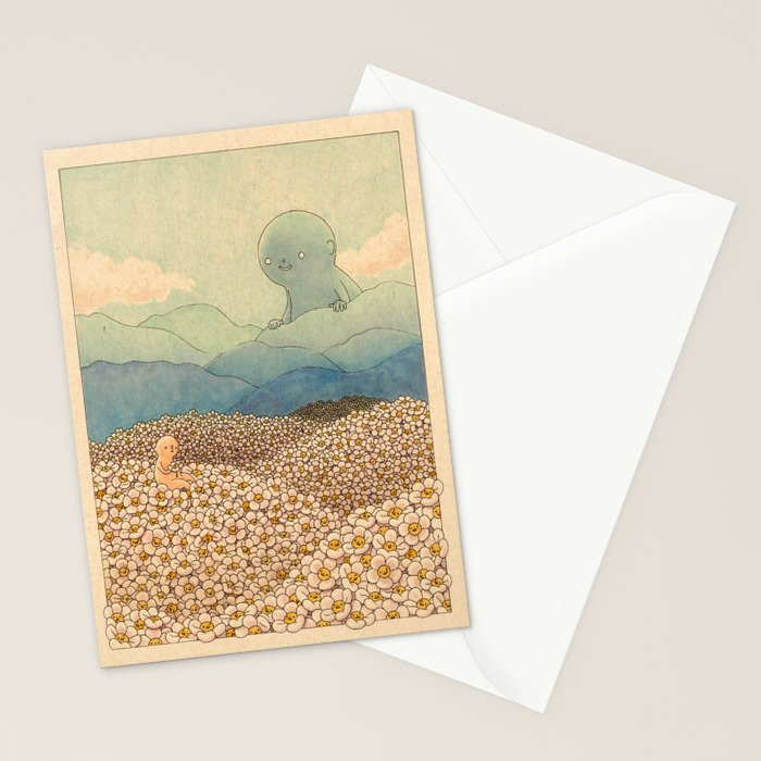 Diasy Fields Stationery Card Gallery Image 2