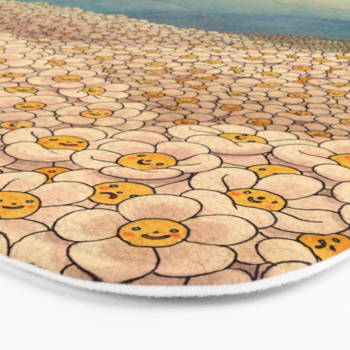 Diasy Fields Bath Mat Gallery Image 3