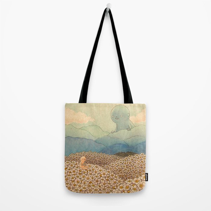 Diasy Fields Tote Bag Gallery Image 2