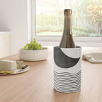 Modern Night, Moon by the Waves Wine Chiller Gallery Image 4