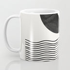 Modern Night, Moon by the Waves Coffee Mug Gallery Image 3