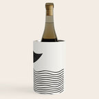 Modern Night, Moon by the Waves Wine Chiller Gallery Image 3