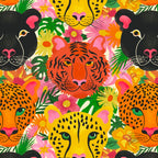Maximalist Jungle Tiger Cheetah Leopard and Jaguar Coffee Mug Gallery Image 2