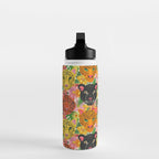 Maximalist Jungle Tiger Cheetah Leopard and Jaguar Water Bottle Gallery Image 3