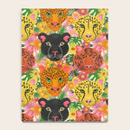 Maximalist Jungle Tiger Cheetah Leopard and Jaguar Notebook Gallery Image 4