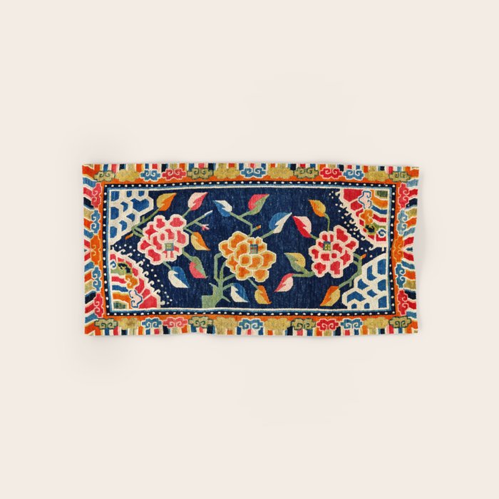 Khampa Dzong Khaden South Tibetan Sleeping Rug Print Bath Towel Gallery Image 1