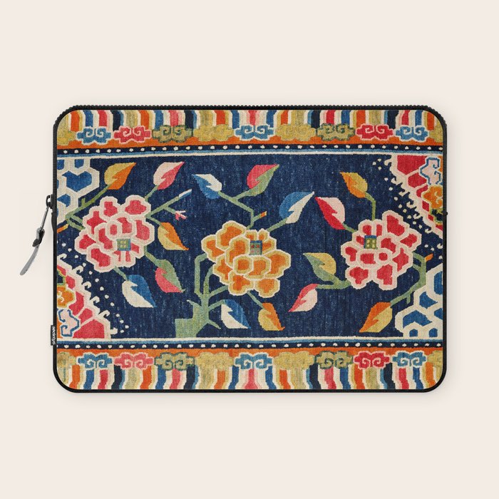 Khampa Dzong Khaden South Tibetan Sleeping Rug Print Laptop Sleeve Gallery Image 1