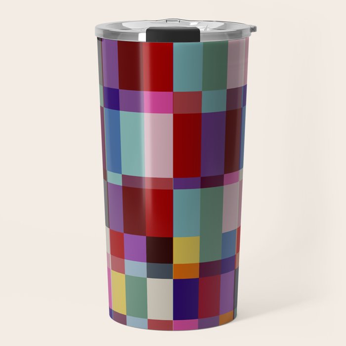 Futuristic Cyber Crossing Travel Mug Gallery Image 1