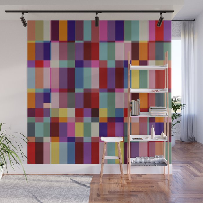 Futuristic Cyber Crossing Wall Mural Gallery Image 1