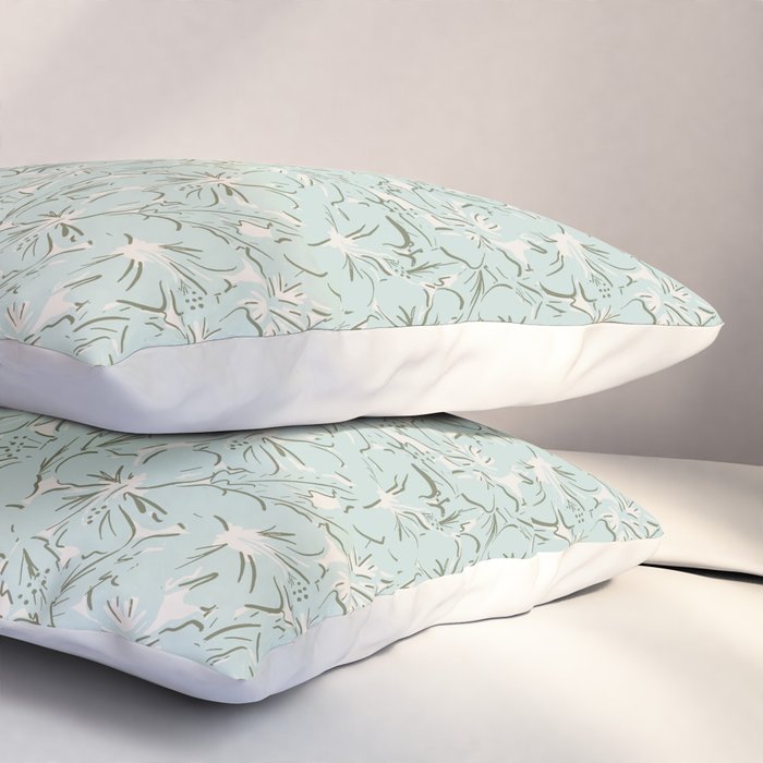 Hibiscus Hawaiian Print Pillow Sham Gallery Image 3