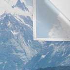 Swiss Alps Summer Landscape - Nature Photography - Jungfrau Mountain Peak Wall Tapestry Gallery Image 3