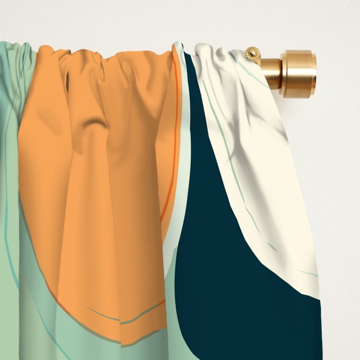 Colorful Tides Window Curtain Gallery Image 2