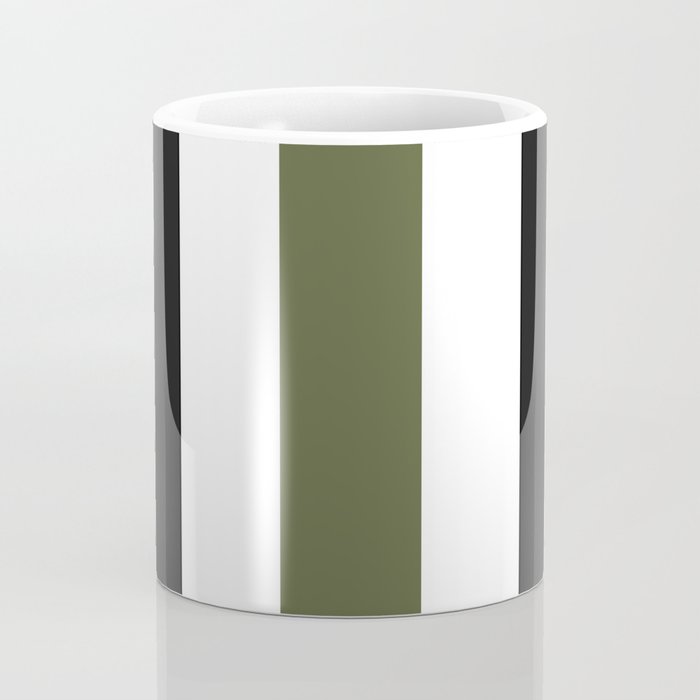 Accent (Black & Moss Green) Coffee Mug Gallery Image 4