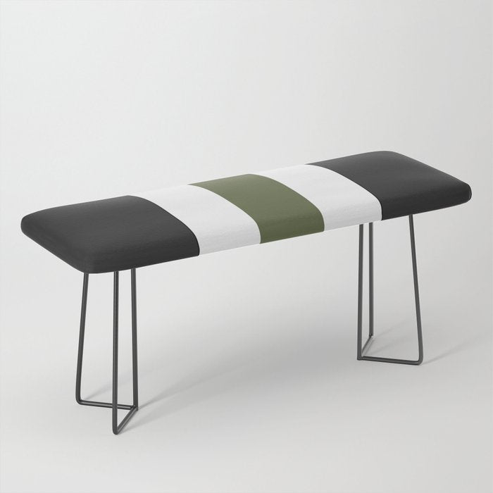 Accent (Black & Moss Green) Bench Gallery Image 1