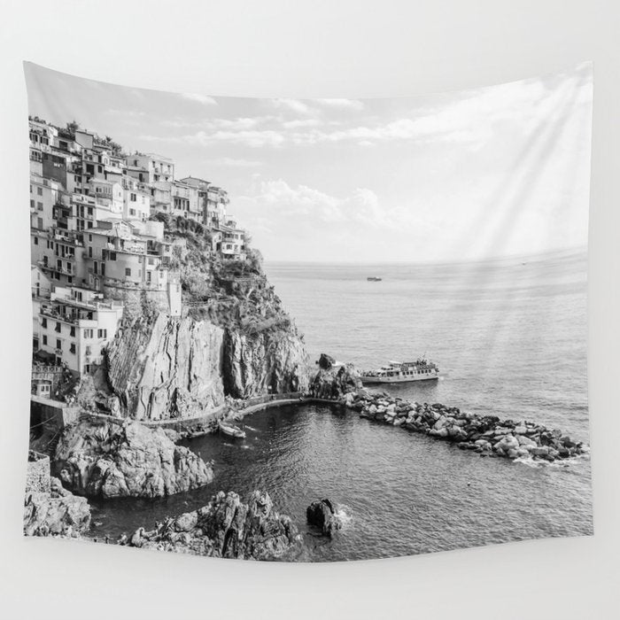 Italy Cinque Terre Wall Tapestry Gallery Image 1