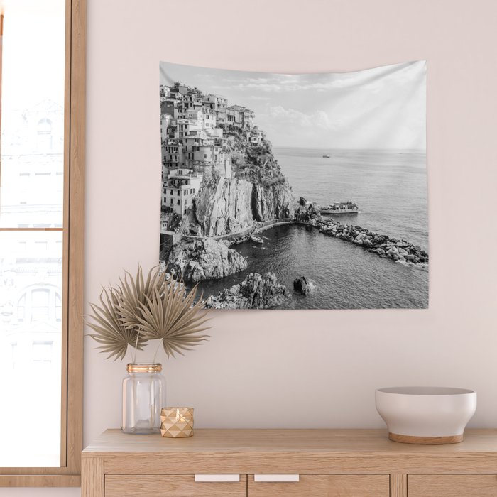 Italy Cinque Terre Wall Tapestry Gallery Image 2