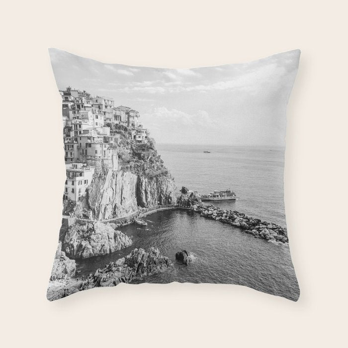 Italy Cinque Terre Throw Pillow Gallery Image 1