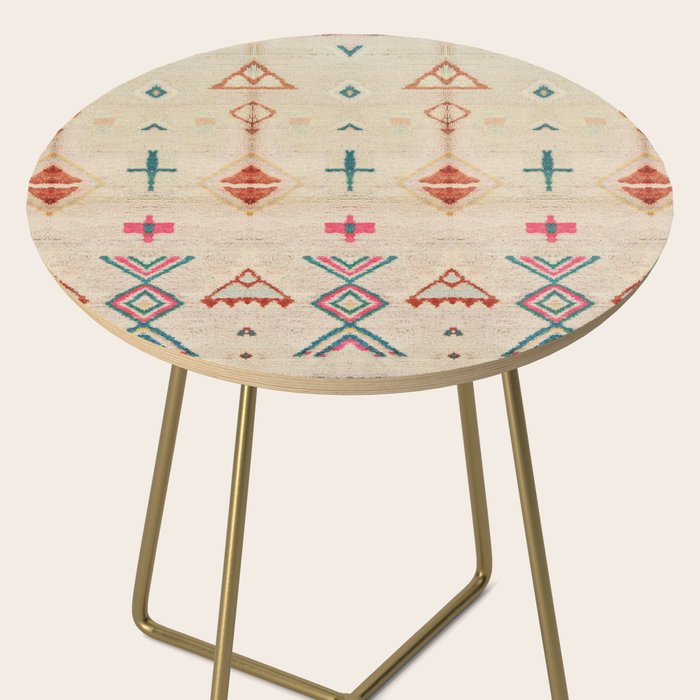 Vintage Moroccan Berber Carpet Side Table Gallery Image 2