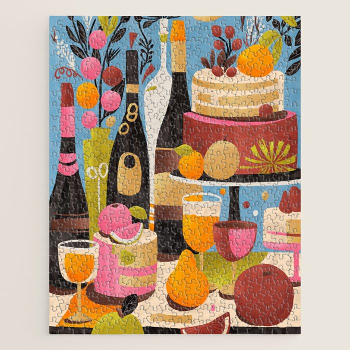 Mid Century Celebration Jigsaw Puzzle Gallery Image 1