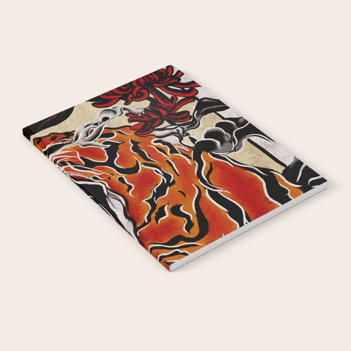 Tiger Ukiyo-e style Notebook Gallery Image 2