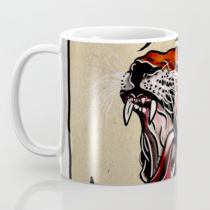Tiger Ukiyo-e style Coffee Mug Gallery Image 3