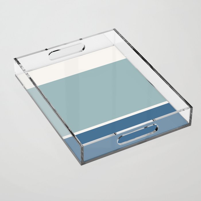 Contemporary Color Block XVIII Acrylic Tray Gallery Image 1
