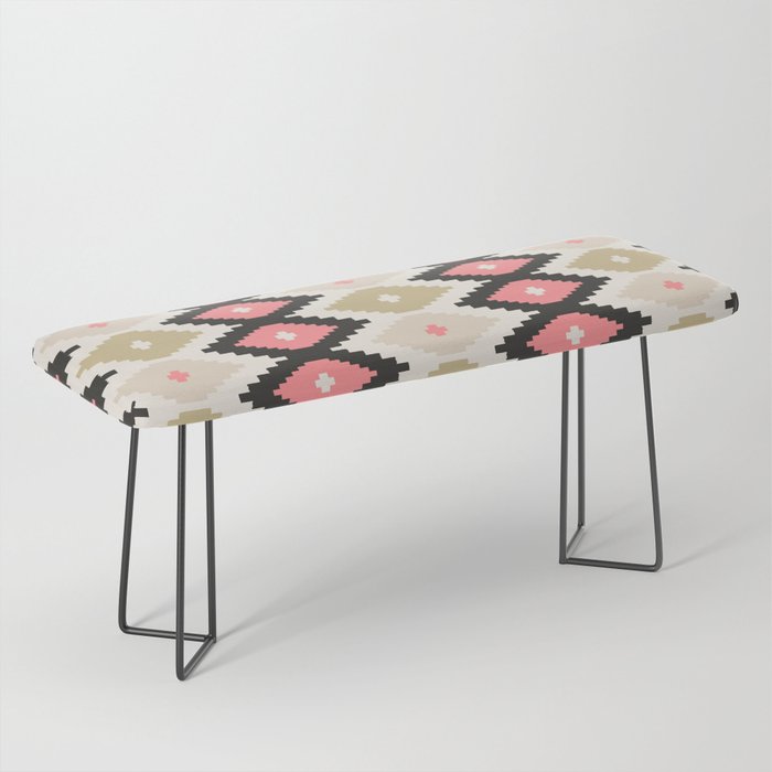 Southwest Geometric Shapes Bench Gallery Image 1