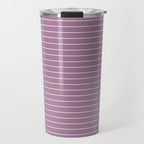 Minimal Arch XXXI Lilac Purple Modern Geometric Lines Travel Mug Gallery Image 1