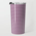 Minimal Arch XXXI Lilac Purple Modern Geometric Lines Travel Mug Gallery Image 3