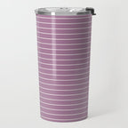 Minimal Arch XXXI Lilac Purple Modern Geometric Lines Travel Mug Gallery Image 2