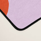 Bold and Vibrant Minimal Strawberry Pattern Pink Red Desk Mat Gallery Image 4