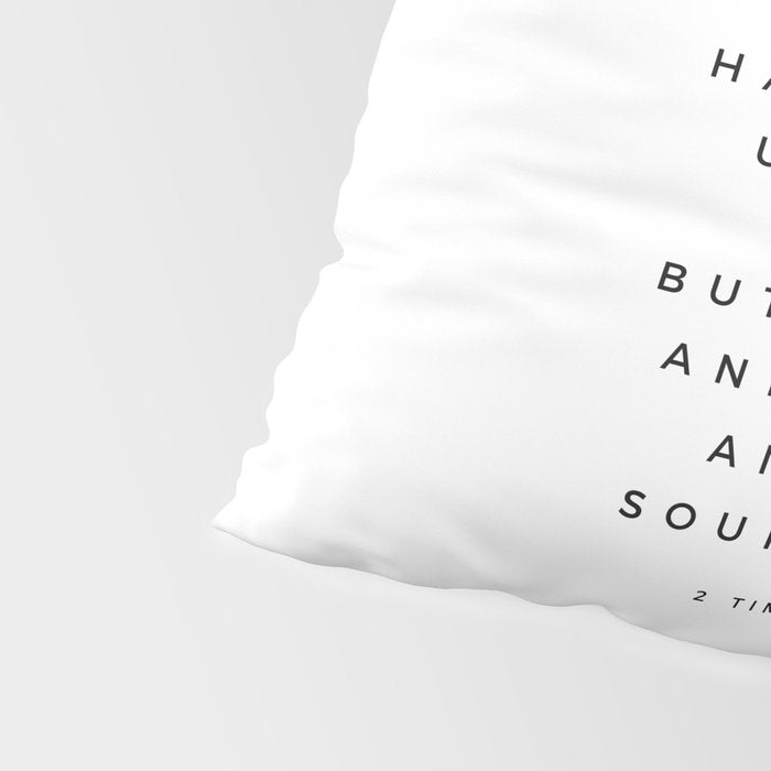 Christian Quote Wall Art 2 Timothy 1 7 For God Hath Not Given Us A Spirit Of Fear Bible Scripture Pillow Sham Gallery Image 4