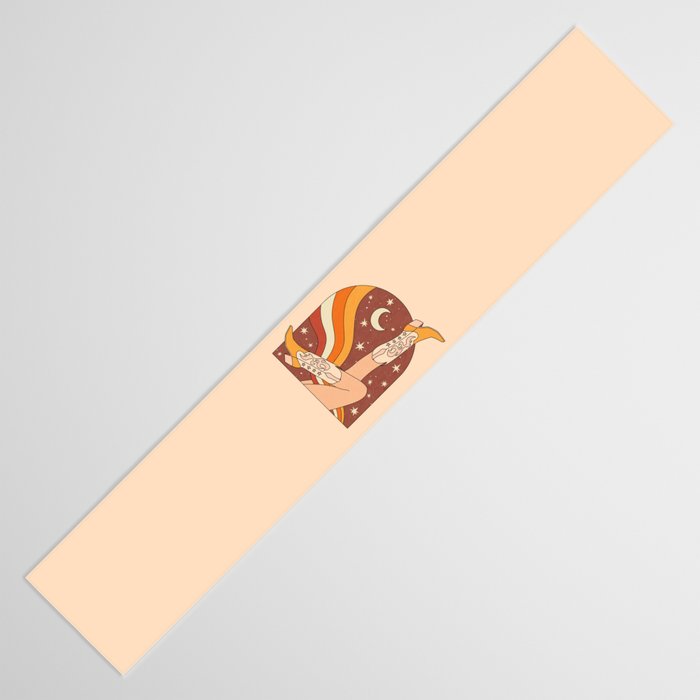 Neutral 70s Western Boots Table Runner Gallery Image 3