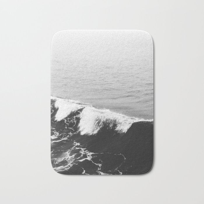 OCEAN WAVES Bath Mat Gallery Image 1