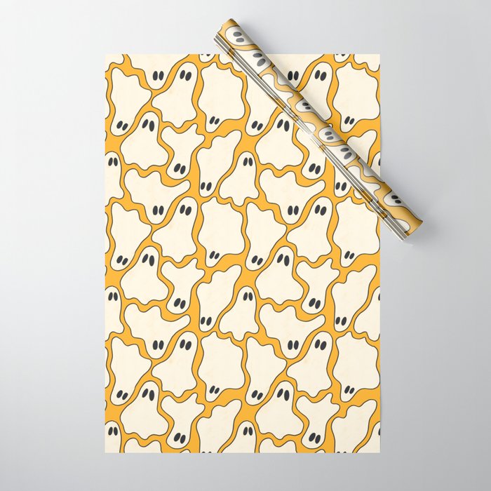 Ghost Party Wrapping Paper Gallery Image 1