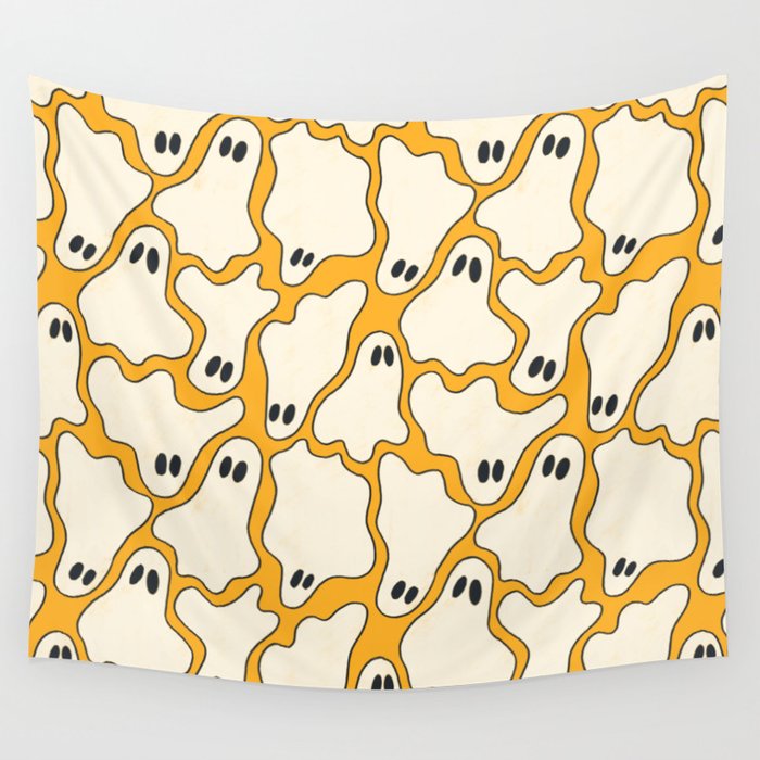 Ghost Party Wall Tapestry Gallery Image 4