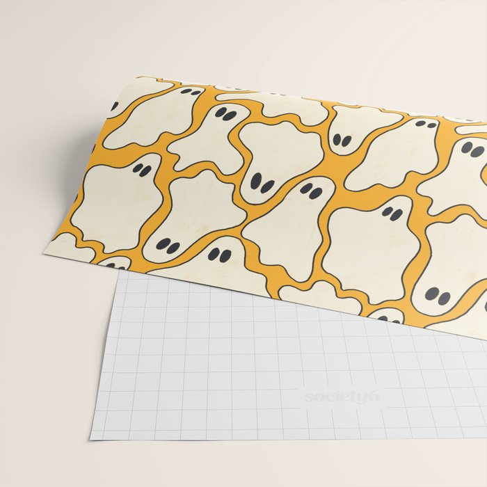 Ghost Party Wrapping Paper Gallery Image 2