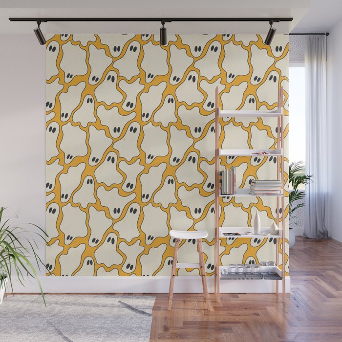 Ghost Party Wall Mural Gallery Image 1