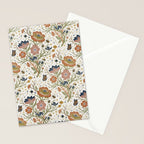 Boho Floral Galaxy Garden Stationery Card Gallery Image 2