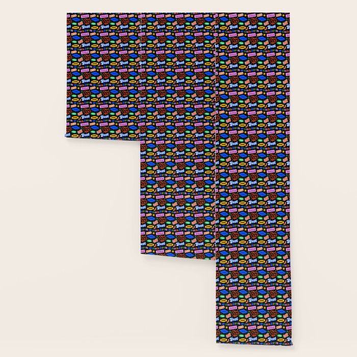 Fun retro quote sticker pattern Wallpaper Gallery Image 3